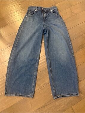 Uniqlo Wide-Leg Women's Jeans - Medium Blue
